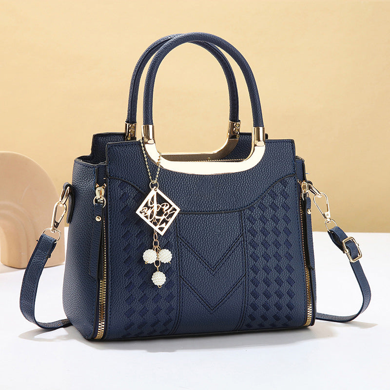 Élégant sac à main pour femme avec poignée supérieure et bandoulière