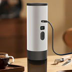☕Machine à Café Espresso Portable | Écran Numérique 📟 | Recharge Type-C ⚡ | Parfaite pour les Voyages et le Camping 🏕️