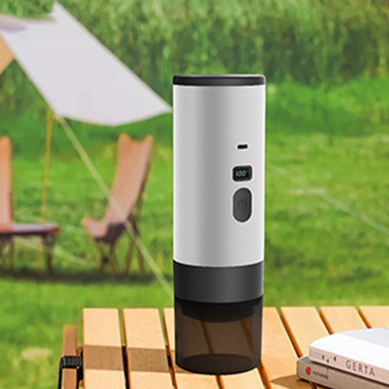 ☕Machine à Café Espresso Portable | Écran Numérique 📟 | Recharge Type-C ⚡ | Parfaite pour les Voyages et le Camping 🏕️