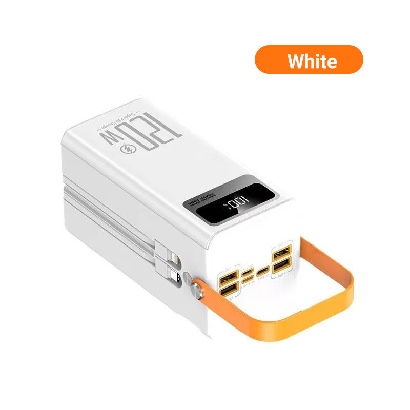 🔋 Power Bank Haute Capacité 60000mAh avec Lumière LED