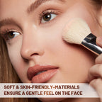 💄✨ Kit Complet Pinceaux & Éponges Maquillage – Ensemble 40/51 Pièces, Éponge Gonflable à l'Eau, Double Usage Poudre & Liquide – 5 Variantes de Couleur 🌸