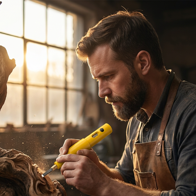 ✨ Ensemble Complet d'Outils Électriques de Sculpture 🛠️🎨 - Moteur en Cuivre | Sans Fil | Multifonction