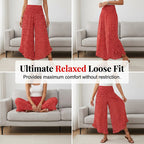 🔥 Aujourd'hui, 50 % DE RÉDUCTION ! Pantalon taille haute pour femme, coupe ample et jambe large : amincissant, confortable et et chic