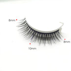 👁️ Faux cils autocollants sans colle | ✨ Pose en 3 secondes et effet naturel | 🔄 Réutilisables et hypoallergéniques | 🌸 Lot de 3 paires en 7 styles