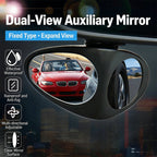 🚗 Rétroviseur Latéral HD Double Face pour Aide au Stationnement – Verre Véritable, Base 360°, ABS Antichoc, Adhésif Tout Temps, 10x7cm – 4 Couleurs, Paire 🔍✨
