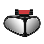 🚗 Rétroviseur Latéral HD Double Face pour Aide au Stationnement – Verre Véritable, Base 360°, ABS Antichoc, Adhésif Tout Temps, 10x7cm – 4 Couleurs, Paire 🔍✨