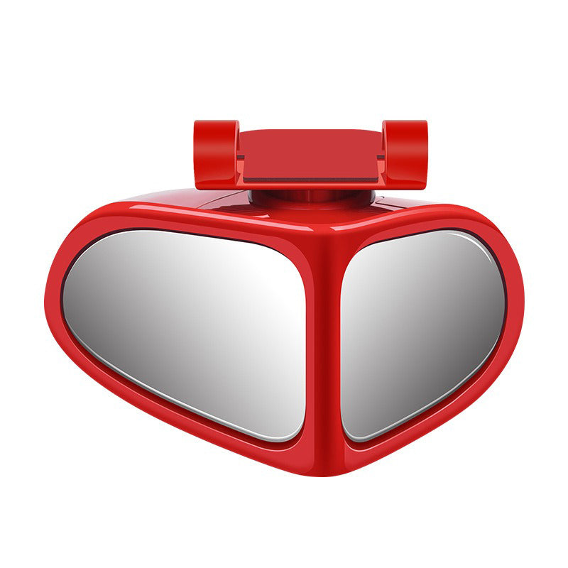 🚗 Rétroviseur Latéral HD Double Face pour Aide au Stationnement – Verre Véritable, Base 360°, ABS Antichoc, Adhésif Tout Temps, 10x7cm – 4 Couleurs, Paire 🔍✨