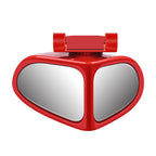 🚗 Rétroviseur Latéral HD Double Face pour Aide au Stationnement – Verre Véritable, Base 360°, ABS Antichoc, Adhésif Tout Temps, 10x7cm – 4 Couleurs, Paire 🔍✨