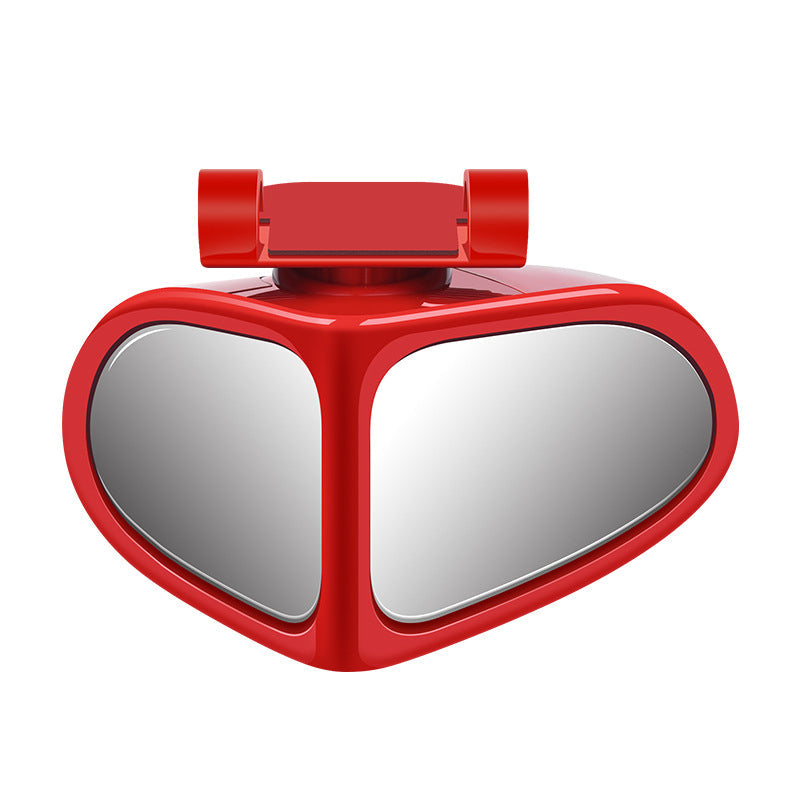🚗 Rétroviseur Latéral HD Double Face pour Aide au Stationnement – Verre Véritable, Base 360°, ABS Antichoc, Adhésif Tout Temps, 10x7cm – 4 Couleurs, Paire 🔍✨