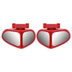 🚗 Rétroviseur Latéral HD Double Face pour Aide au Stationnement – Verre Véritable, Base 360°, ABS Antichoc, Adhésif Tout Temps, 10x7cm – 4 Couleurs, Paire 🔍✨