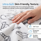 🎨 Kit Couverture à Colorier Soi-Même | Tissu Doux et Agréable au Toucher 🤗 | Feutres Lavables, Se Redessine à l'Infini 🖍️ | Créativité et Détente pour Toute la Famille 🧡 | 2 Tailles : 70×100 et 100×140 cm 📏