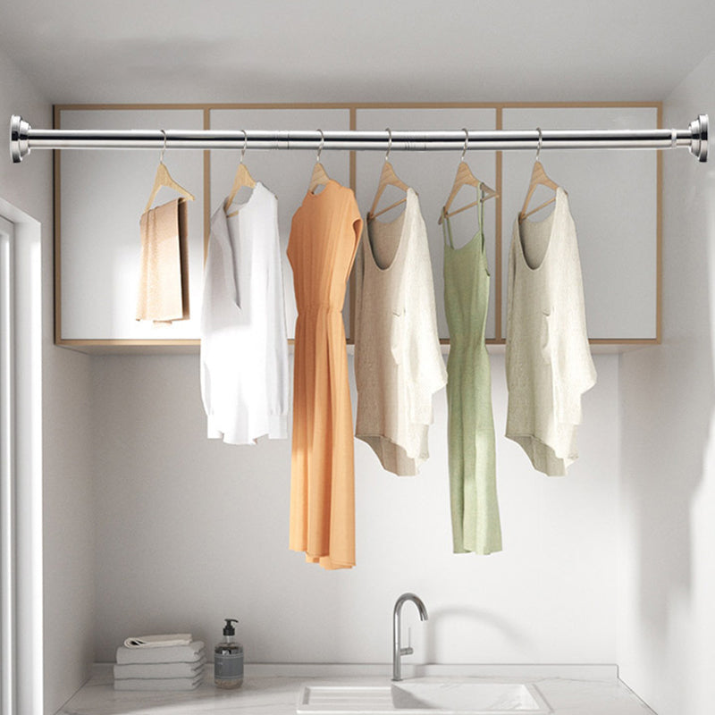 🏠 Tringle Télescopique Réglable Sans Perçage | Installation à Tension avec Embouts Antidérapants | Pour Rideaux et Vêtements 👕