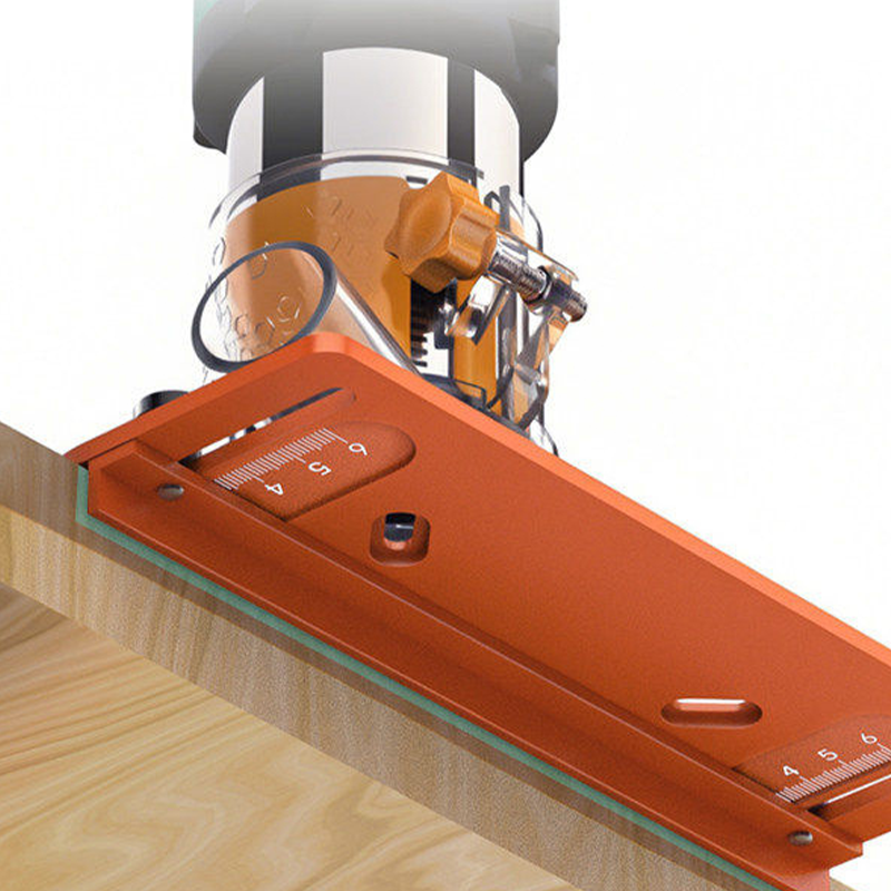 🛠️ Support de Précision pour Rainurage avec Défonceuse | 📏 Coupes Parfaitement Droites et Montage Rapide | 🪚 Idéal pour la Menuiserie et le Bricolage | 🔩 En Alliage d'Aluminium (210x168mm) Compatibilité Universelle