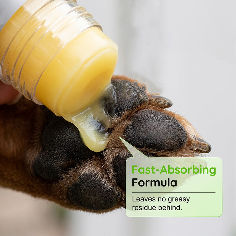 🐾 Baume hydratant en stick pour coussinets et truffe | 💧 Aide à nourrir les zones sèches | 🛡️ Protection toutes saisons | 🐶🐱 Pour chiens et chats | 40 g