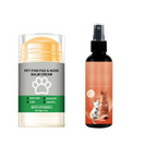 🐾 Baume hydratant en stick pour coussinets et truffe | 💧 Aide à nourrir les zones sèches | 🛡️ Protection toutes saisons | 🐶🐱 Pour chiens et chats | 40 g