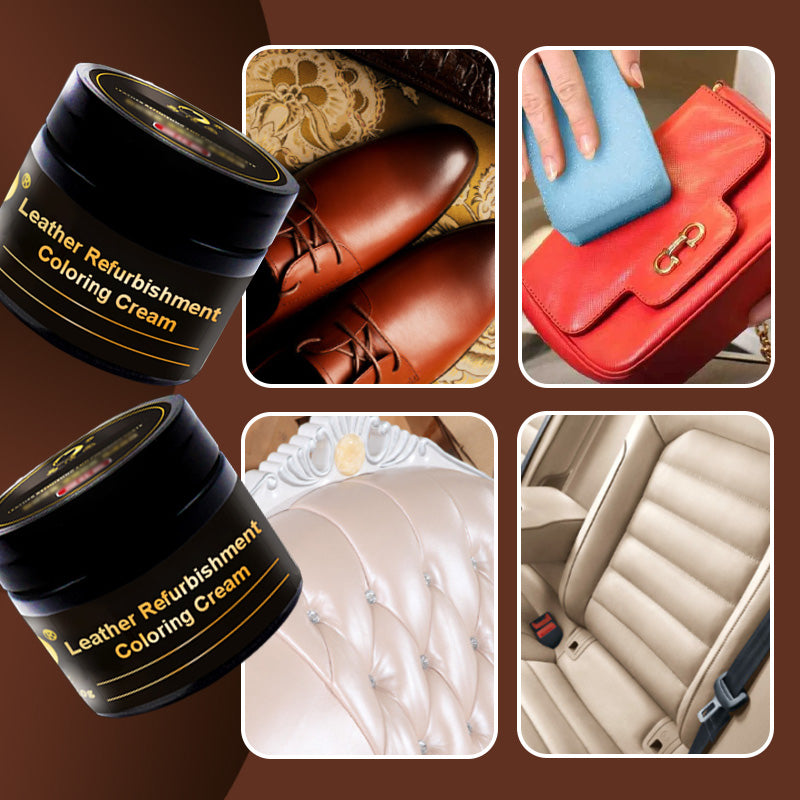👜🎨 Kit Peinture Cuir | 11 Couleurs Vives – Réparez et Personnalisez Chaussures, Sacs & Canapés ✨ | Résultats Professionnels à Domicile
