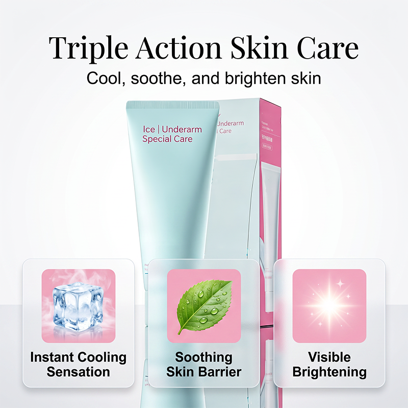 🧊 Crème Dépilatoire Ice Sensation – Formule Rafraîchissante Glacée | Épilation Indolore en 5-10 min | Apaisante pour Peaux Sensibles ❄️🌸