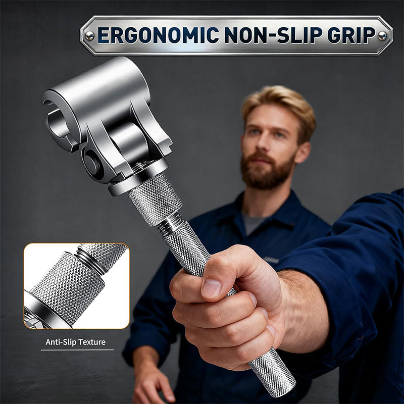 Clé Universelle Réglable pour Charnières 🔧 | Outil en Acier Inoxydable pour Alignement de Portes 🚪 | Poignée Ergonomique 🛠️ | Entretien Domestique Simplifié ✨