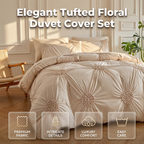📢📢50% de réduction !! ⏰🎁 Parure de lit élégante avec motif plissé raffiné : confort raffiné pour votre chambre à coucher🛏️✨