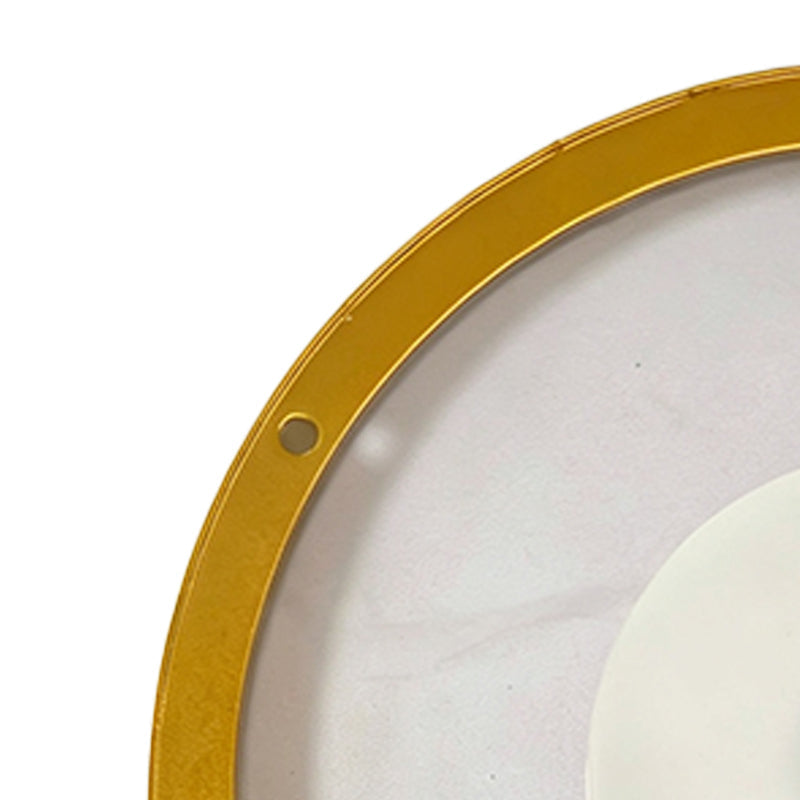 Wall-mounted floating shelf with integrated LED mood lighting