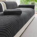 🛍️ Housse de canapé en velours de coton antidérapante ✨🐾 - Ultra-douce | Dessous en silicone | Thermique | 4 Couleurs | 12 Tailles | 50% DE RÉDUCTION