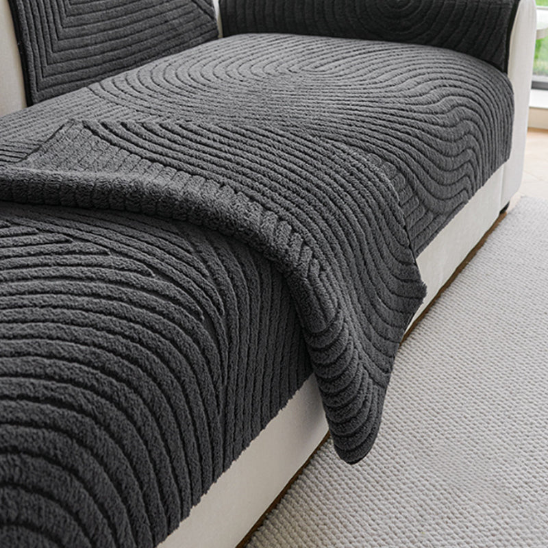 🛍️ Housse de canapé en velours de coton antidérapante ✨🐾 - Ultra-douce | Dessous en silicone | Thermique | 4 Couleurs | 12 Tailles | 50% DE RÉDUCTION