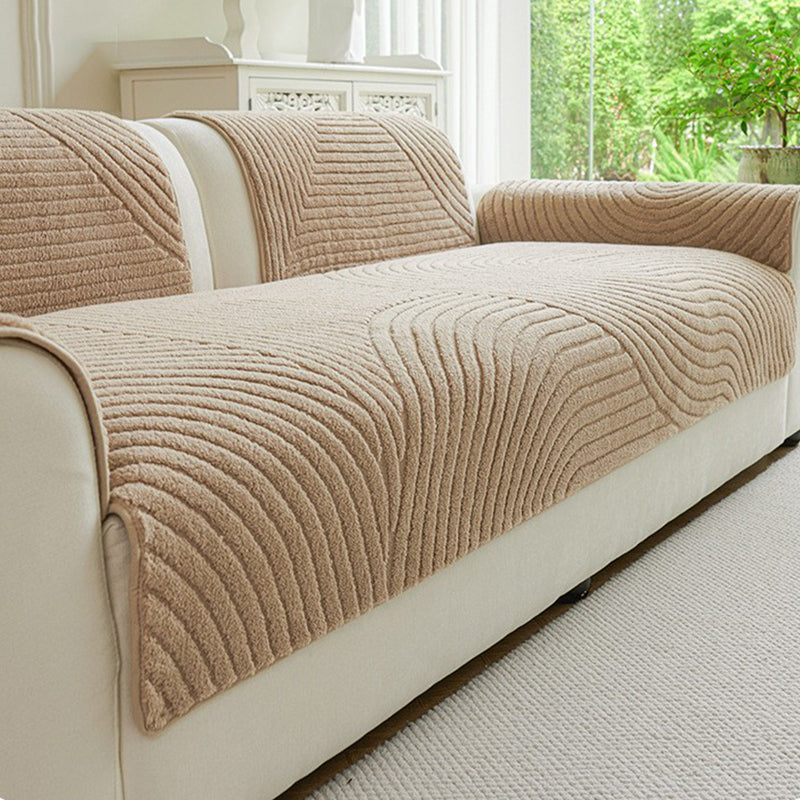 🛍️ Housse de canapé en velours de coton antidérapante ✨🐾 - Ultra-douce | Dessous en silicone | Thermique | 4 Couleurs | 12 Tailles | 50% DE RÉDUCTION