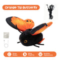 Jouet interactif papillon pour chats 🦋 | Ailes battantes réalistes 🍃 | Stimule l'instinct de chasse 🐾 | Divertissement autonome et sûr 🐱