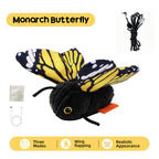 Jouet interactif papillon pour chats 🦋 | Ailes battantes réalistes 🍃 | Stimule l'instinct de chasse 🐾 | Divertissement autonome et sûr 🐱