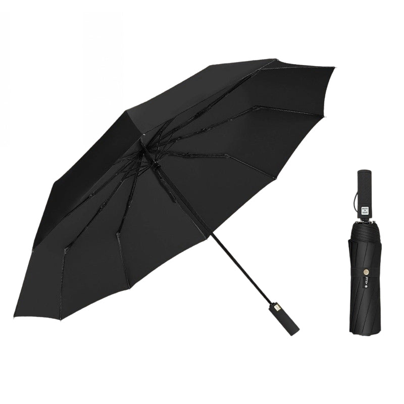 🌂 Grand Parapluie Automatique Soleil et Pluie ☔✨ - Toile 125cm | Anti-UV | Séchage Rapide | 10 Doubles Baleines | 4 Couleurs | 50% DE RÉDUCTION
