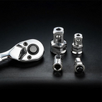 🔧✨ Adaptateur Convertisseur pour Clé à Cliquet en Acier CR-V – Six Pans Creux Antidérapant, Changement Rapide, Multi-Tailles – À l'Unité ou en Lot de 4 🛠️
