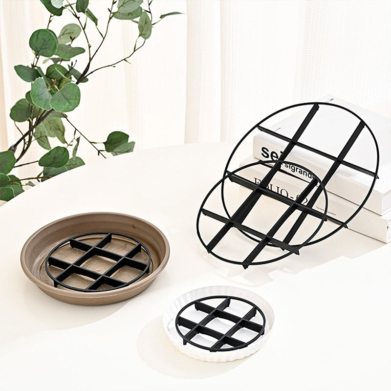 🌱 Rehausseur Salvaradici pour Pots de Fleurs 💚 - Favorise le Drainage | Garde les Sols Secs | Protège les Racines | Support Stable | Intérieur et Extérieur | 12/14/20 cm 🌿