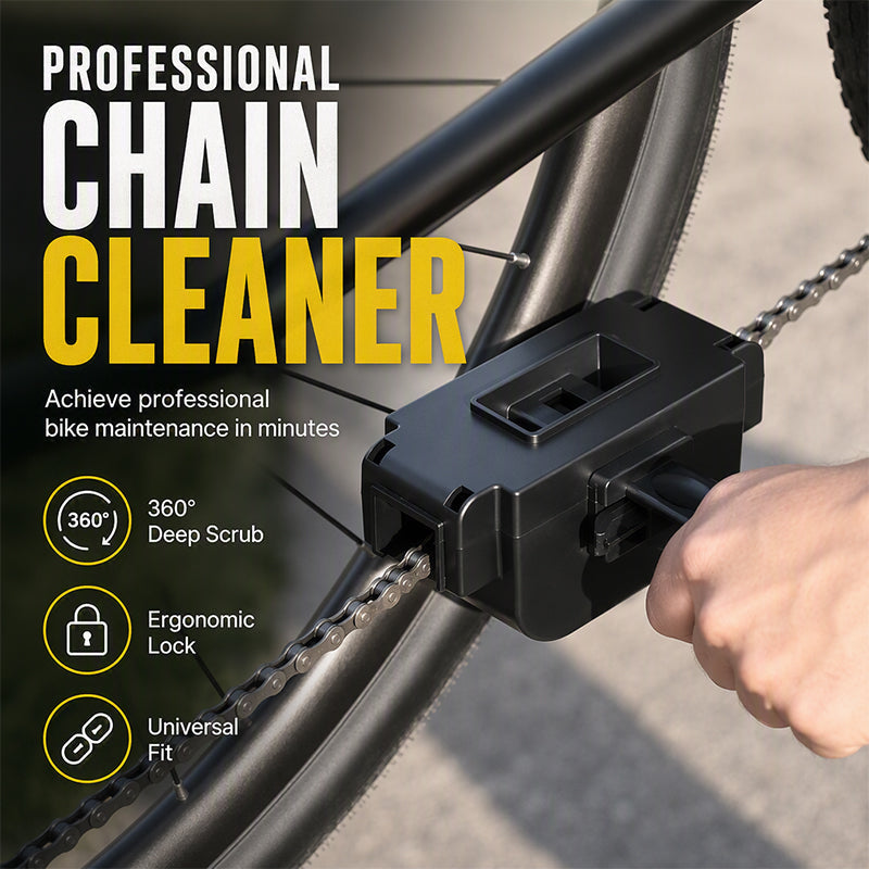 🚴 Nettoyant Chaîne Vélo Professionnel avec 74 Brosses ✨🔧 - Nettoyage en Profondeur | ABS Anti-Choc | VTT/Route/E-Bike | Mains Propres | 2 Versions | 50% DE RÉDUCTION