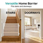 🐶👶 Barrière de Protection Réglable pour Intérieur – Barrière pour Animaux & Enfants, Flexible & Sûre – La Solution de Sécurité Parfaite pour Votre Maison 🏡