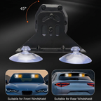 🚨💡 Barre Lumineuses Stroboscopiques à LED Haute Visibilité – 18 Modes, 25,5 cm, Alliage d'Aluminium, Plug & Play 12V – 3 Couleurs pour Urgence & Chantier 🚚⚠️