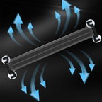 🚨💡 Barre Lumineuses Stroboscopiques à LED Haute Visibilité – 18 Modes, 25,5 cm, Alliage d'Aluminium, Plug & Play 12V – 3 Couleurs pour Urgence & Chantier 🚚⚠️