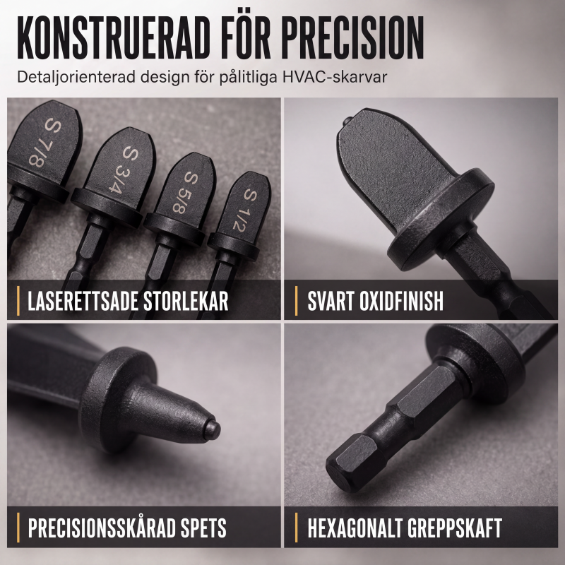 🔧 Kit d'Outils Professionnel pour la Réparation CVC et de Plomberie – Acier Trempé, Élargisseur de Tube 6-en-1 ou Jeu de Clés Hexagonales – Évasement Précis pour le Cuivre 🏠🏭