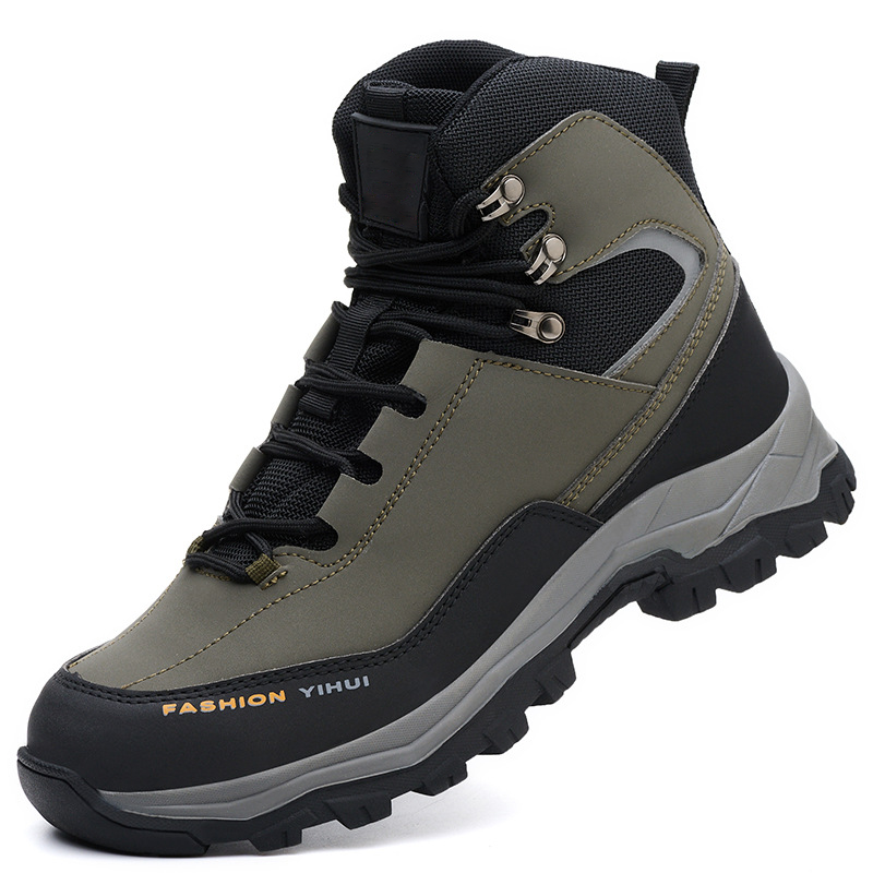 🏗️✨ Chaussures de Sécurité avec Embout en Acier et Anti-Perforation – Semelle Antidérapante, Mesh + Similicuir, Bottine Montante – 5 Couleurs, Tailles 38-47 🛡️🚧