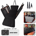 🐶 Coussin de voiture en mousse à mémoire de forme pour animaux de compagnie – Imperméable | Sangles réglables | Universel pour chiens et chats | Lavable en machine 🚗✨