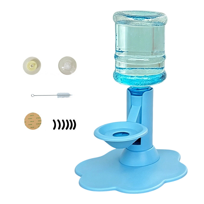 🐱 Fontaine à eau pour chats à hauteur réglable | 💧 Recharge automatique par gravité avec protection anti-éclaboussures | 🏠 Hydratation saine pour chatons et chats adultes | 📏 Capacité 650ml en 4 couleurs
