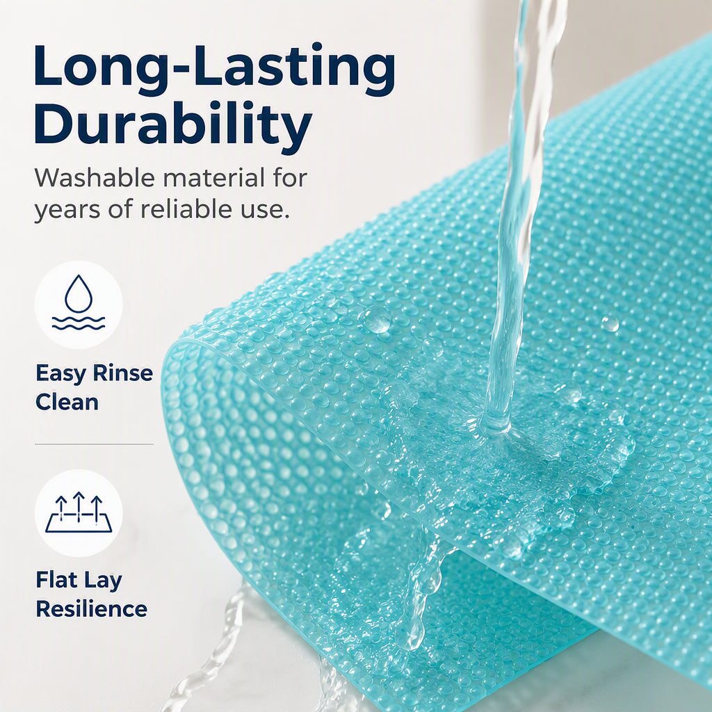 📦🧄 Tapis de Réfrigérateur Imperméables en EVA – Antidérapants, Hydrofuges, Découpables sur Mesure 45x29cm – Protection Hygiénique des Étagères – 4 Couleurs 💧✂️