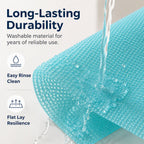 📦🧄 Tapis de Réfrigérateur Imperméables en EVA – Antidérapants, Hydrofuges, Découpables sur Mesure 45x29cm – Protection Hygiénique des Étagères – 4 Couleurs 💧✂️