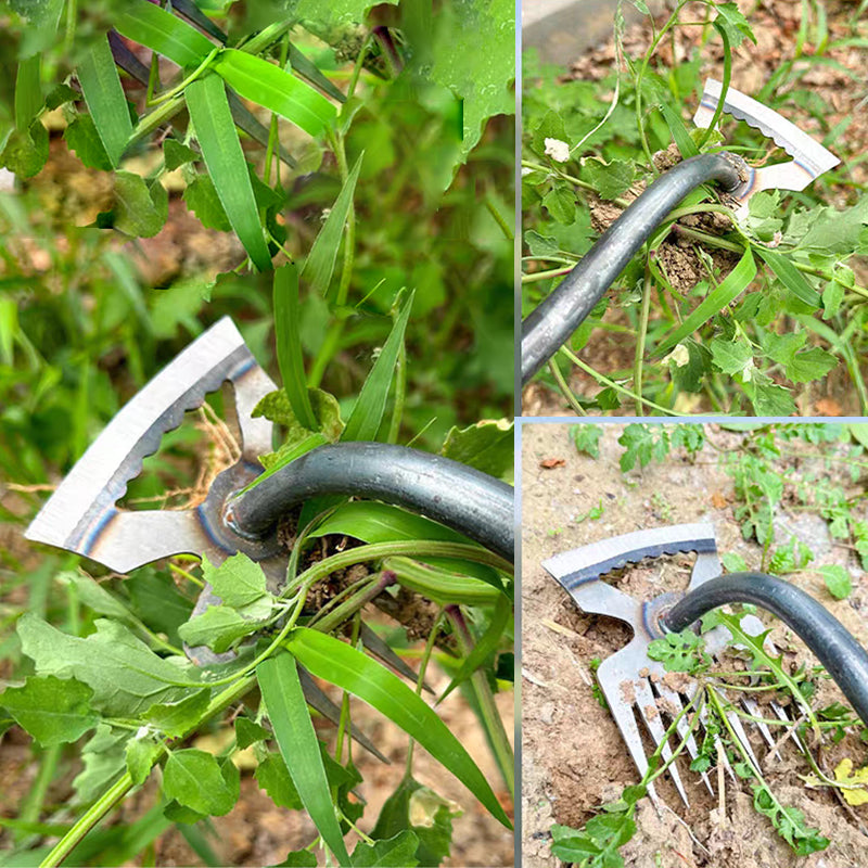 🌿🔧 Extracteur Manuel de Mauvaises Herbes pour Pelouse et Jardin – Griffes en Acier Inoxydable, Poignée Ergonomique, 5 Styles – Extirpez les Racines Sans Effort 🌱✨