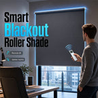 🪟✨ Store Occultant Motorisé avec Télécommande – Matériau PVC, Largeur 47-240cm, Moteur Filaire ou à Batterie Rechargeable – Pour Bureau, Balcon & Chambre à Coucher 🏠🔕