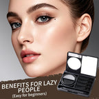 🖤Kit Tampon Maquillage Yeux 3-en-1 👁️ - Eyeliner, Cils Inférieurs & Grains de Beauté | Imperméable & Anti-Bavures | Idéal pour Débutants & Retouches | PLUS DE 50% DE RÉDUCTION