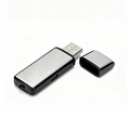 🎤 Enregistreur Vocal USB Portable HD avec Réduction de Bruit IC – Alliage d'Aluminium + ABS, 13,7g, 68x22x9mm, Activation Vocale, Format WAV, 5m – 5 Capacités : 4-64 Go 🔋🔒