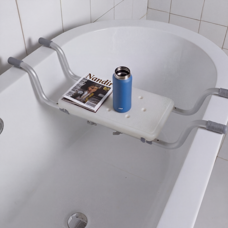 🛁 Planche de Bain Antidérapante pour Baignoire 🛡️ - Support Sûr et Réglable | Idéale pour les Personnes Âgées, les Femmes Enceintes & Toute la Famille | Aluminium Léger (Charge Max. 135kg) | 50% DE RÉDUCTION 🚿✨