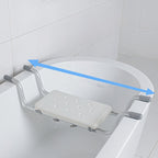 🛁 Planche de Bain Antidérapante pour Baignoire 🛡️ - Support Sûr et Réglable | Idéale pour les Personnes Âgées, les Femmes Enceintes & Toute la Famille | Aluminium Léger (Charge Max. 135kg) | 50% DE RÉDUCTION 🚿✨