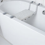 🛁 Planche de Bain Antidérapante pour Baignoire 🛡️ - Support Sûr et Réglable | Idéale pour les Personnes Âgées, les Femmes Enceintes & Toute la Famille | Aluminium Léger (Charge Max. 135kg) | 50% DE RÉDUCTION 🚿✨