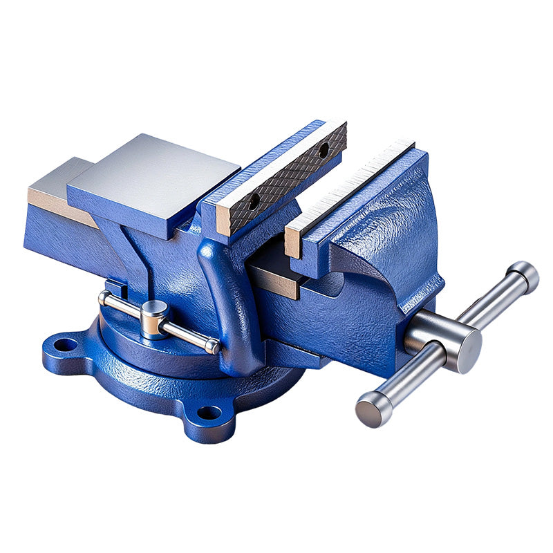 🔧 Étau d'Établi Industriel Inclinable | Force de Serrage 80 kN | Rotation 360° et Inclinaison 90° | Mâchoires Trempées HRC55+ | 3 ou 4 ⚙️